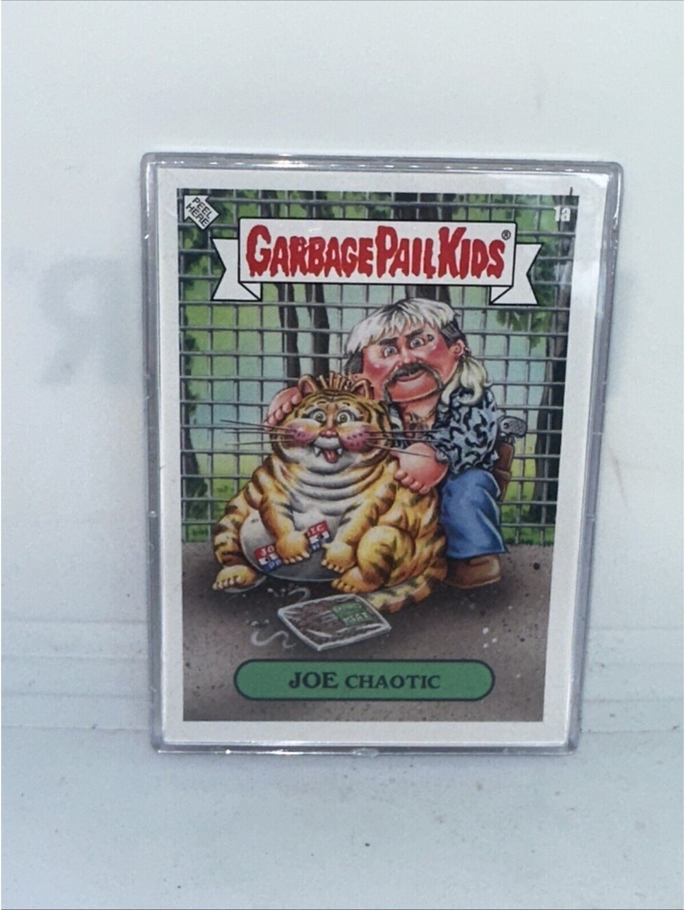 Garbage Pail Kids GPK Joe Exotic Tiger King Set #1 10 Cards with Original Case